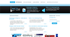 Desktop Screenshot of mconet.hu